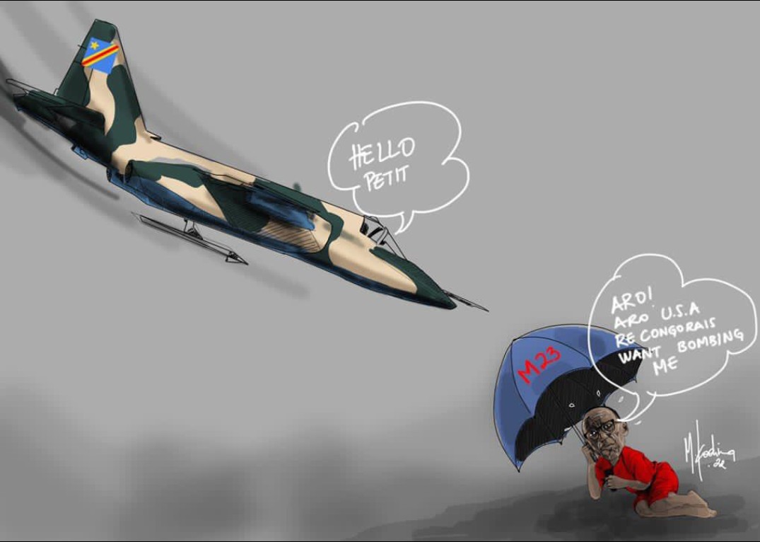 BwangaGrace's tweet photo. Après la frappe d'aujourd'hui, les hommes de @PaulKagame M23 n'ont même pas eu le temps de démonter leurs armes, ils se sont repliés à #Bukima. Renseignes un correspondant sur place.
@alain_tshibangu @GautierMukendi https://t.co/L6G9GlBR1m