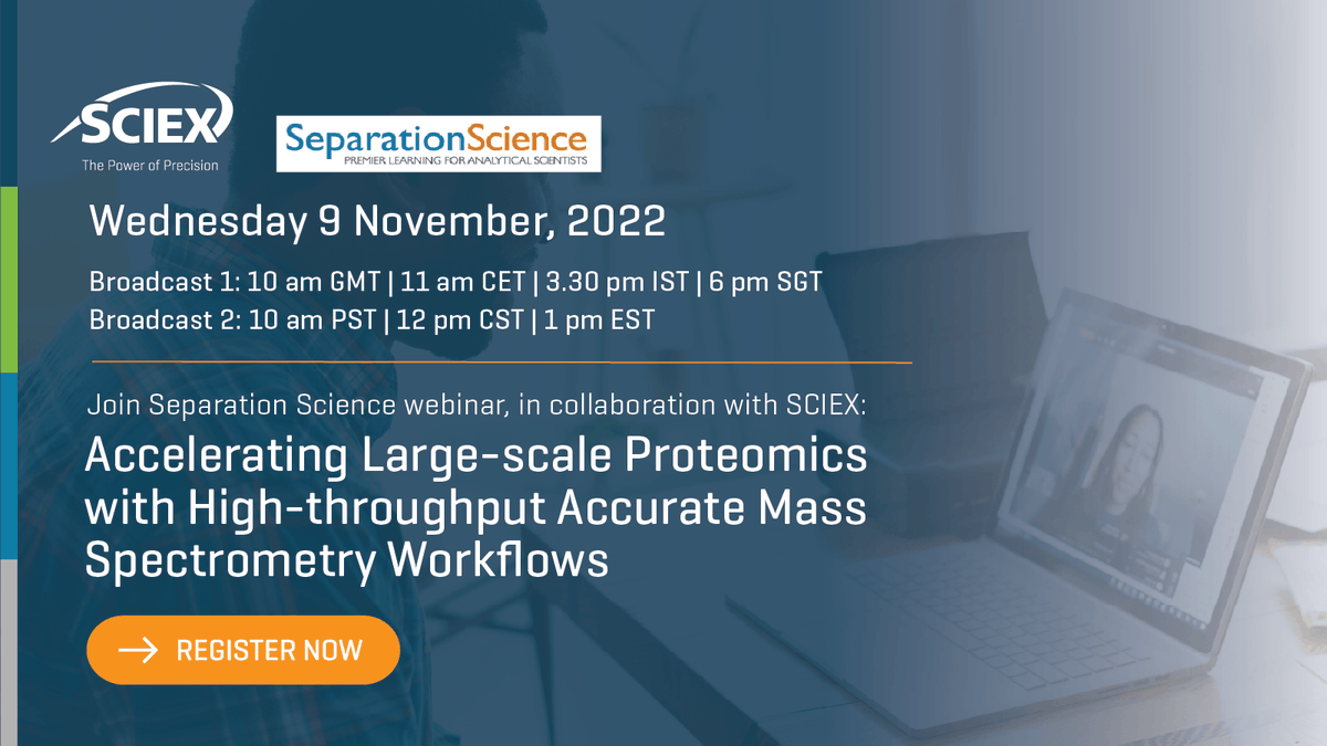 SCIEXOmics's tweet photo. Join us 𝘁𝗼𝗺𝗼𝗿𝗿𝗼𝘄 to find out how the #ZenoTOF7600 system can be paired seamlessly with @EvosepBio's #EvosepOne to drive high-throughput in-depth #proteomics. #MassSpectrometry #LifeSciences  #ZenoRevolution #ZenoSWATHDIA https://t.co/6aqq7XFsSY