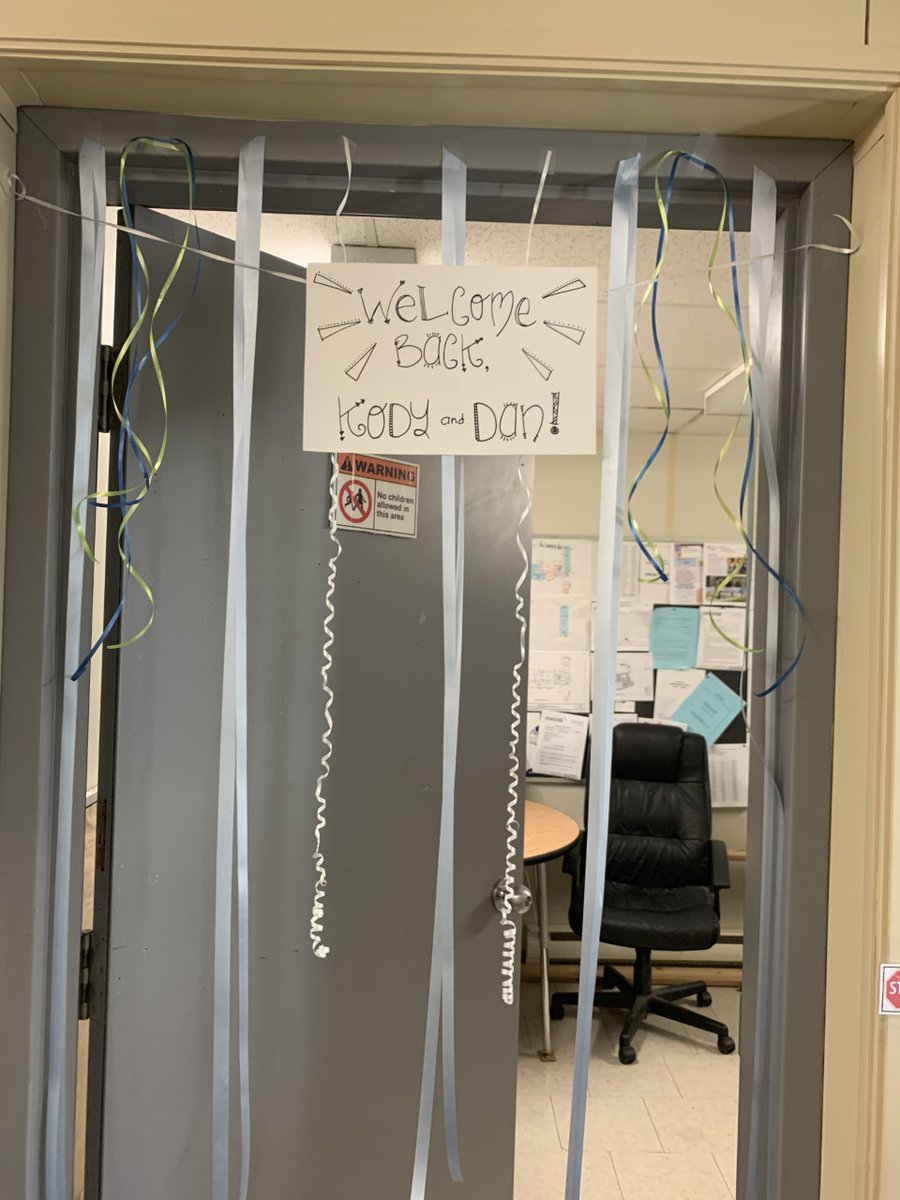 Welcome back to our fabulous caretaking team! We missed you at Yorkview. 💙💛💙