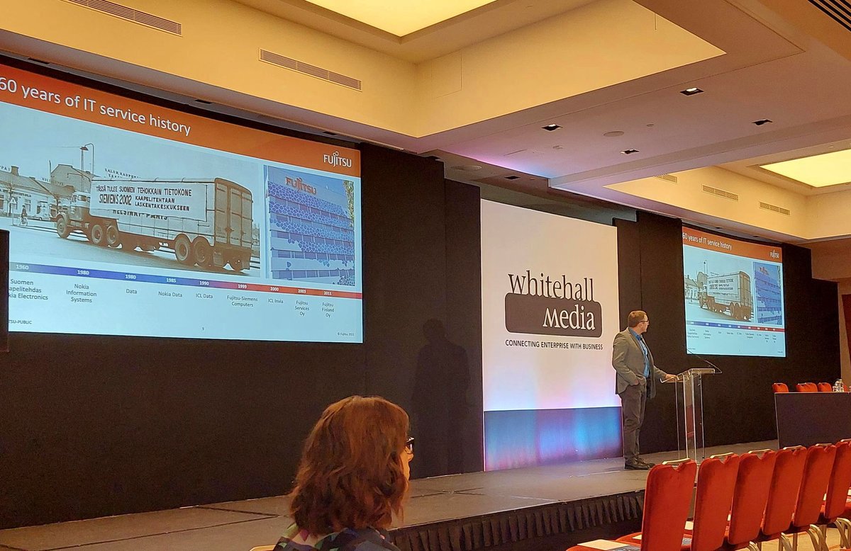 Rasa Siegberg, Director of Identity and Access Management from Fujitsu Finland is participating in UK’s premier identity management event - connecting with partners and customers.🔥✨

#fujitsu #IDMUK