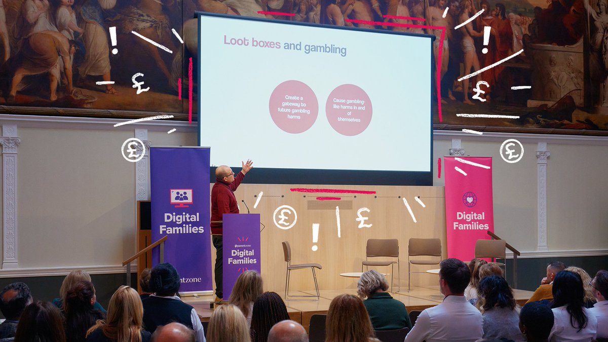 TheParentsZone's tweet photo. At #DigitalFamilies22, we heard from Dr. @davidzendle about how video game monetisation can lead to problematic behaviours, why self-regulation is an ineffective solution – and what might work instead.

We round up our key takeaways from the session: https://t.co/HDDk55T9tn https://t.co/KS1jtWu2hR