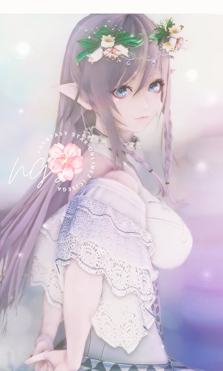 Aria61_pso2's tweet photo. 🌸💎💍
#メンテの日なのでssを貼る
#時雨ロゴ https://t.co/uyCZL2fJcA