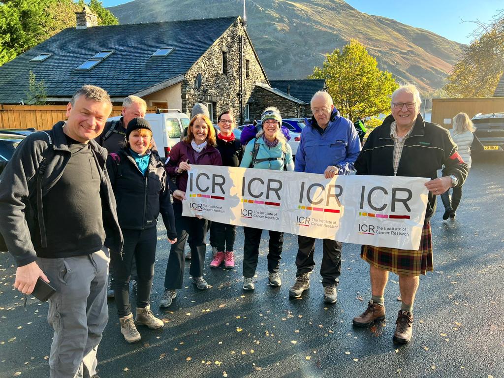 HoppeckeUK's tweet photo. Congratulations! Gus Whyte spent a day climbing 15 Wainwright Fells in the Lake District – in his kilt – and has raised individual sponsorship of £1750 to support the Institute of Cancer Research. Another fantastic achievement! #charity #ClimbofLife https://t.co/VYPS8Z5X0W