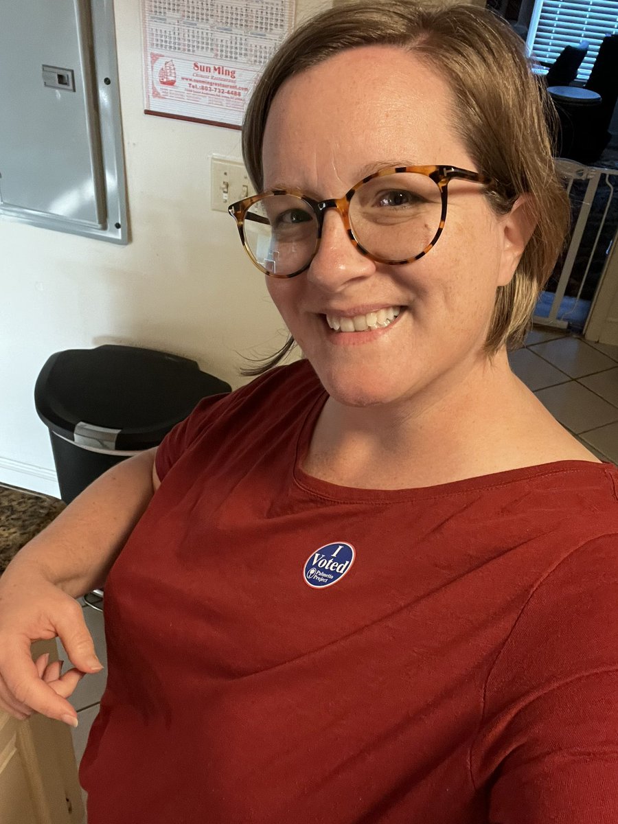 I’ve never cast a ballot for people I personally know but I did it today. @LisaForSC, let’s do this! #vote