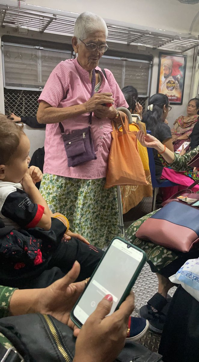 I haven’t taken her consent but if you are ever traveling in a borivali or virar slow train - this aunty gets in at mumbai central. She sells pens (great quality) she is really hardworking. 
Do buy something from her! I keep buying my office stationery from her!