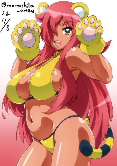 いいおっぱいの日ということで干支のキュルケを描き描き 