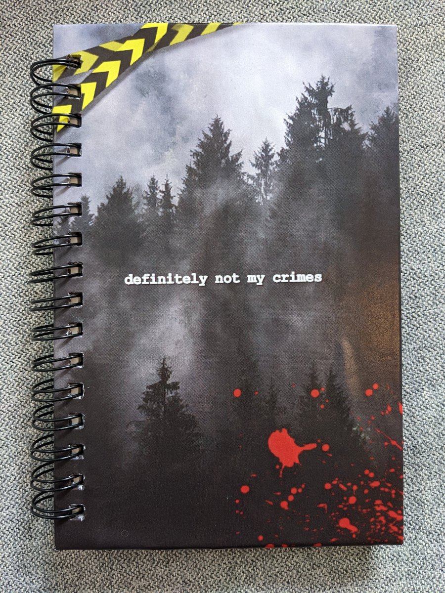 Maxwe1ll's tweet photo. @SimonWhistler I got tired of waiting for the casual criminalist notebooks, so I made my own :) https://t.co/Z9zAVhm31i