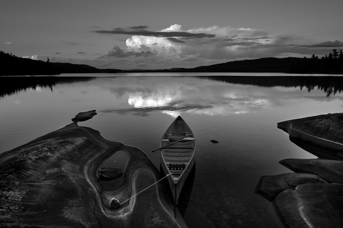 Passing storm, Stull Lk, Temagami,ON