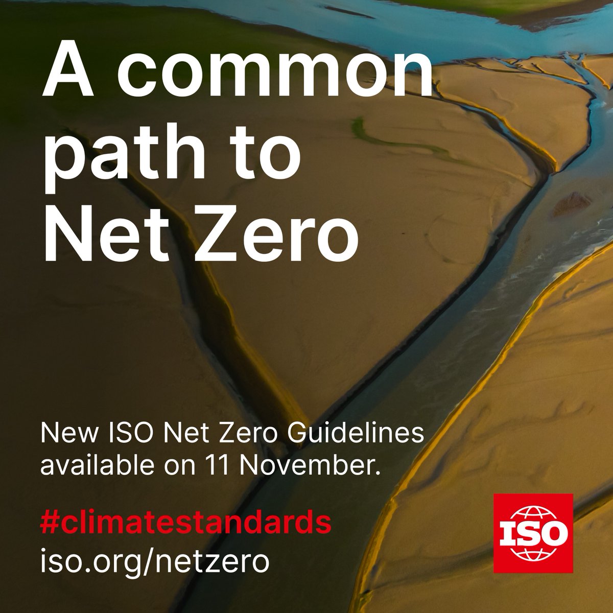 isostandards's tweet photo. Good news! The ISO #NetZero Guidelines will be launched on 2022/11/11 🍃🌍
Join @isostandards at #COP27 and reach Net Zero by 2050 👉 https://t.co/lobRRBlVCw
💪 #climatestandards #togetherforimplementation https://t.co/6lq9QeY6aL