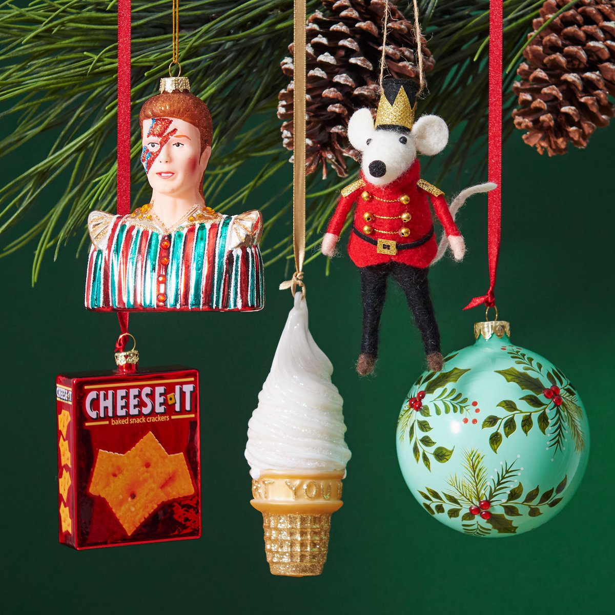 'Some Christmas tree ornaments do more than glitter and glow, they represent a gift of love given a long time ago.' — Tom Baker #papersource #christmas #holidays #shopping #ornaments #christmasornaments #uniquegifts #gifts #cuteornaments #uniqueornaments #christmastree
