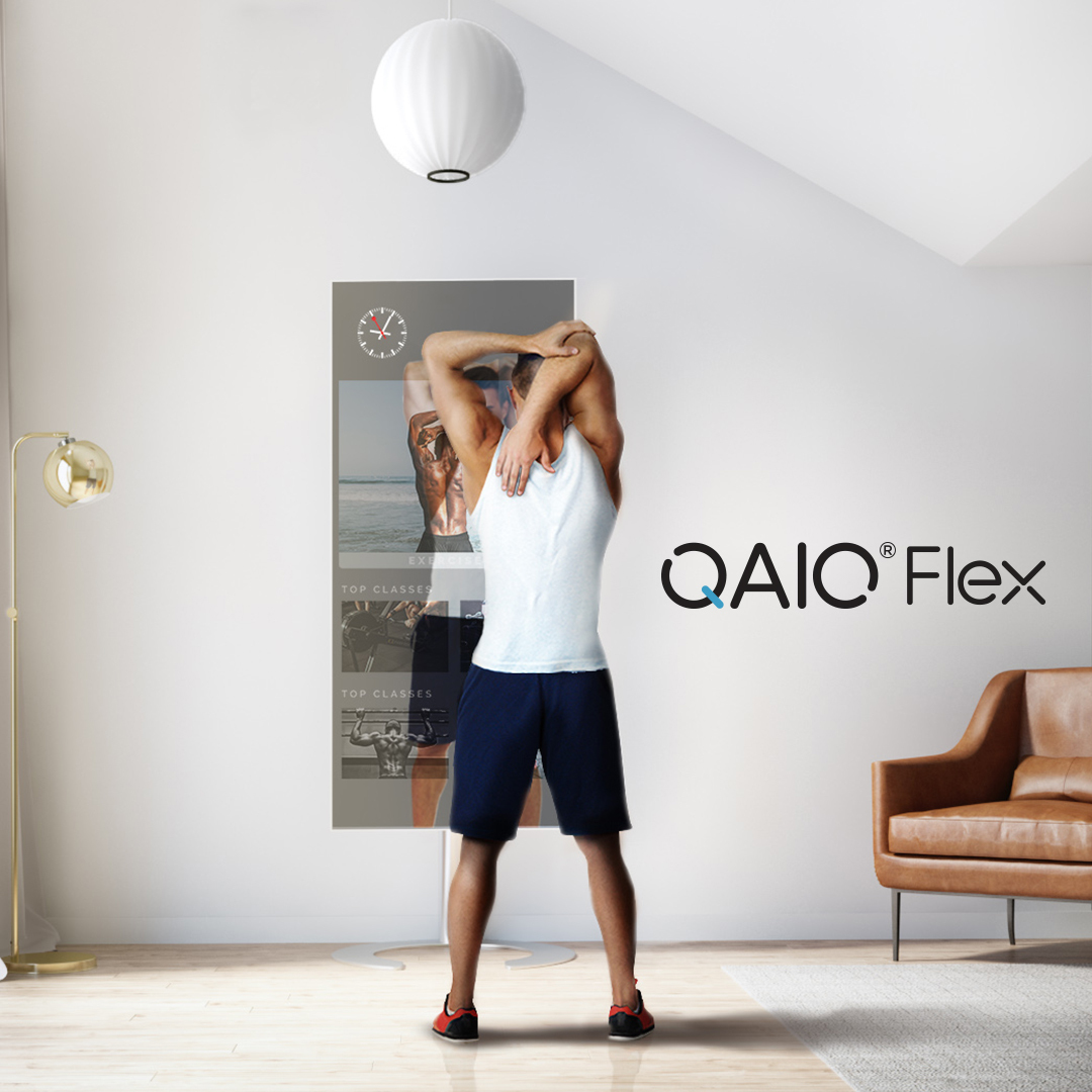 myqaio's tweet photo. Focus on Yourself, Not Your Cell Phone 

QAIO Flex delivers an experience your smartphone can’t. Now you can see yourself exercising and following the instructions while using your favorite apps. 

#smartmirror #smartfitnessmirror #fitnessmirror #homeworkout #homegym #bodygoals https://t.co/sSw7O7Qekh
