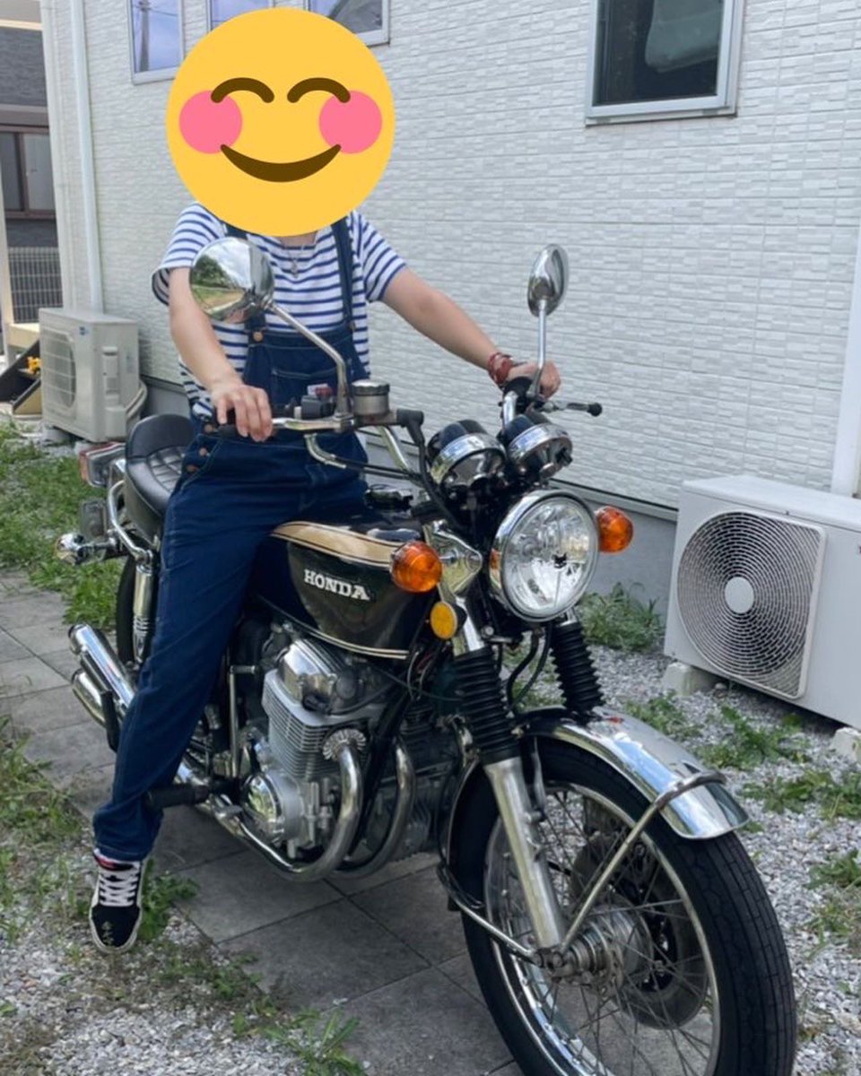 Yuucharoru's tweet photo. 乗り換えたので
#バイク乗りとして軽く自己紹介 
名前：ゆーちゃろす
性別：🙋‍♀️
身長：164
年齢：28歳
住み：新潟県
車種：ゴリラ、CB750four、
            たまーにGT乗ってます✨
一言：女子ツーとか憧れ
           よろしくお願いします꙳★
 #バイク好きな人と繋がりたい  #CB750k #z50j #4mini https://t.co/CrvAcvbcS3