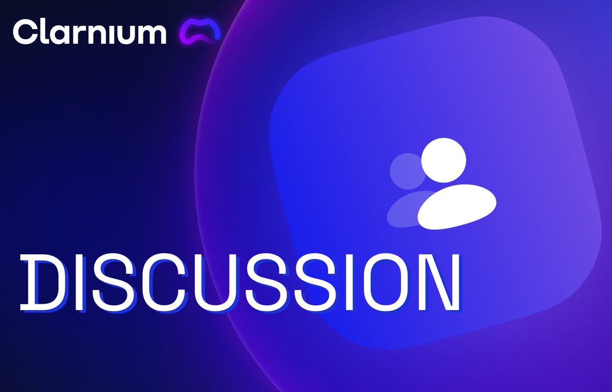 clarnium_io's tweet photo. Discussion time 🗣

❓What characteristics do you see as a priority to a good #Web3 game ❓

Share your opinions in the comments ⬇️

#P2E #GameFi #Community #Gaming https://t.co/FC07RDr0OF