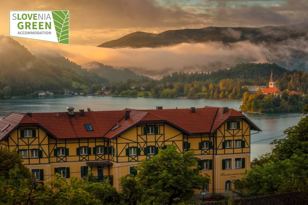 bled_cvb's tweet photo. Congratulations to the Triglav Bled Hotel Team, which has been awarded with the Slovenia Green Accommodation Label.👏Find out more about the  lovely boutique hotel➡️https://t.co/GApwYRPqLJ
#bledslovenia #lakebled #ifeelsLOVEnia #sloveniameetings 
📸 https://t.co/7SLYdPWTSx https://t.co/i15PRJBTdD