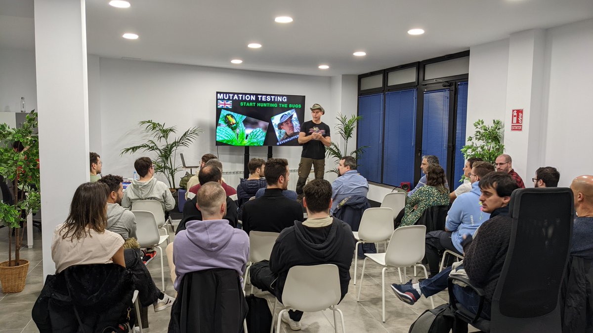 CoruñaJUG (@corunajug) on Twitter photo Aquí imos con <a href="/SvenRuppert/">Sven Ruppert</a>, onte no <a href="/VigoJUG/">VigoJUG</a>, e maña no <a href="/SVQJUG/">SVQ JUG</a> e despois no resto de JUG ibéricos.
Gracias tamén a <a href="/jfrog/">JFrog</a> e <a href="/Corunet/">Corunet by SNGULAR</a> por facelo posible 🙌 Aquí imos con <a href="/SvenRuppert/">Sven Ruppert</a>, onte no <a href="/VigoJUG/">VigoJUG</a>, e maña no <a href="/SVQJUG/">SVQ JUG</a> e despois no resto de JUG ibéricos.
Gracias tamén a <a href="/jfrog/">JFrog</a> e <a href="/Corunet/">Corunet by SNGULAR</a> por facelo posible 🙌