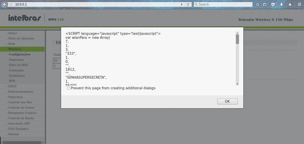 Stealing WiFi passwords with XSS and without being connected to the network.
By @Elber333
NIce !

#bugbountytips #cybersecurity #infosec