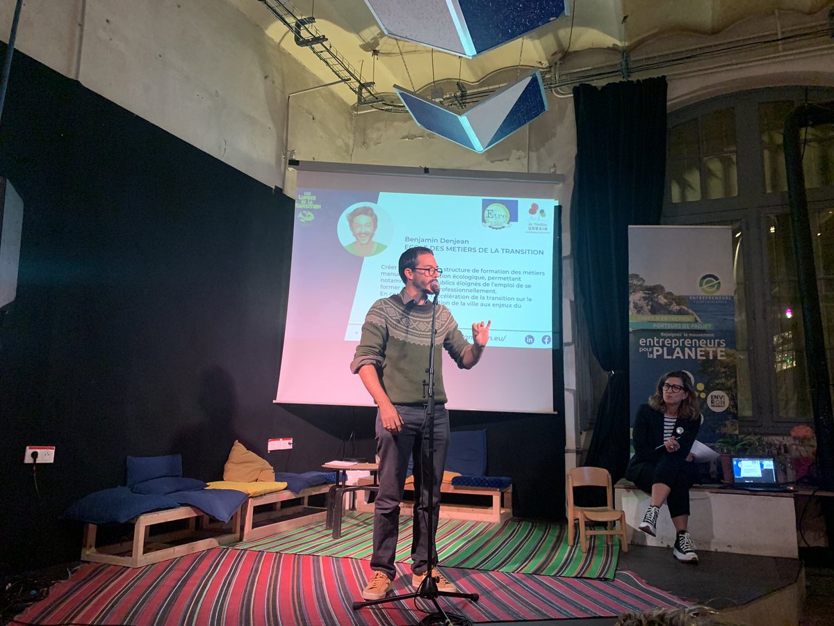 [#Lundisdelatransition <a href="/eplplanete/">Entrepreneurs Pour La Planète</a> x <a href="/marseille/">Ville de Marseille</a>] #BenjaminDenjean #lesécolesdelatransitionécologique “Nous voulons monter l’école à Marseille, qui propose des formations gratuites pour les 16-25 ans pour les métiers de la transition.”