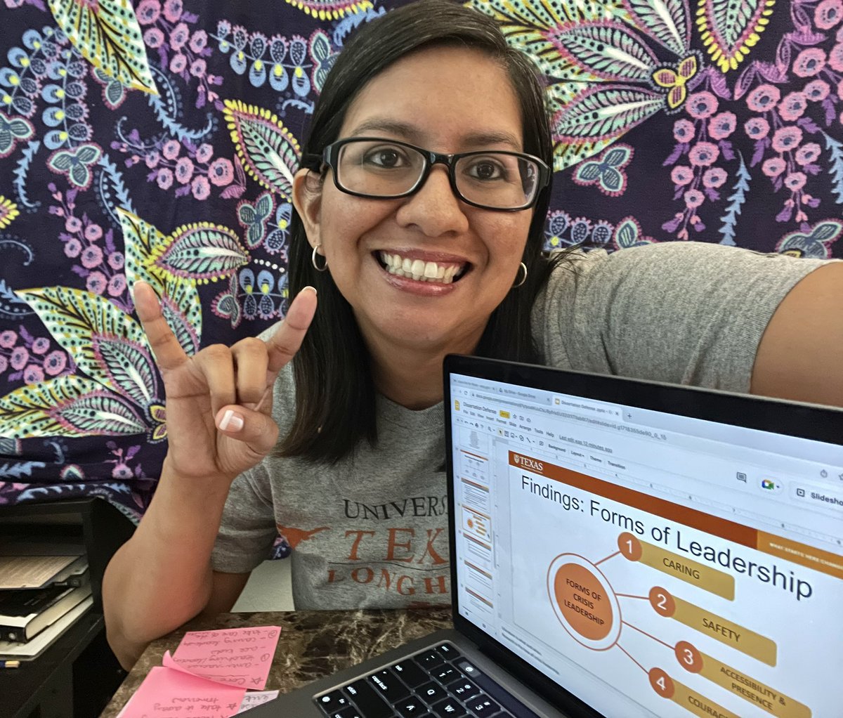 AmyGonzales622's tweet image. I LOVE that today is National #FirstGenDay!! As a first-gen college std, excited &amp;amp; proud to announce that tomorrow I am scheduled to defend my dissertation! Bachelor’s from @IslandCampus, Master’s from @utexascoe &amp;amp; soon Doctorate from @utexascoe! #FirstGenLonghorns