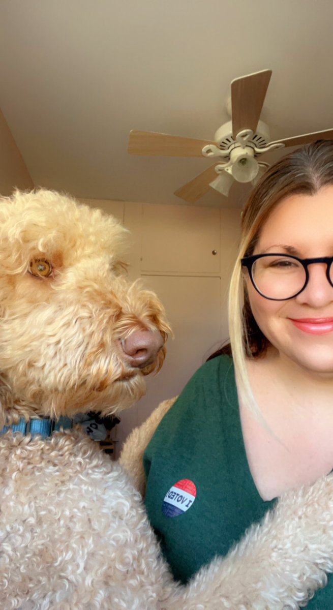 Get out and VOTE!

Added bonus: a hug from Ollie!

#Vote2022