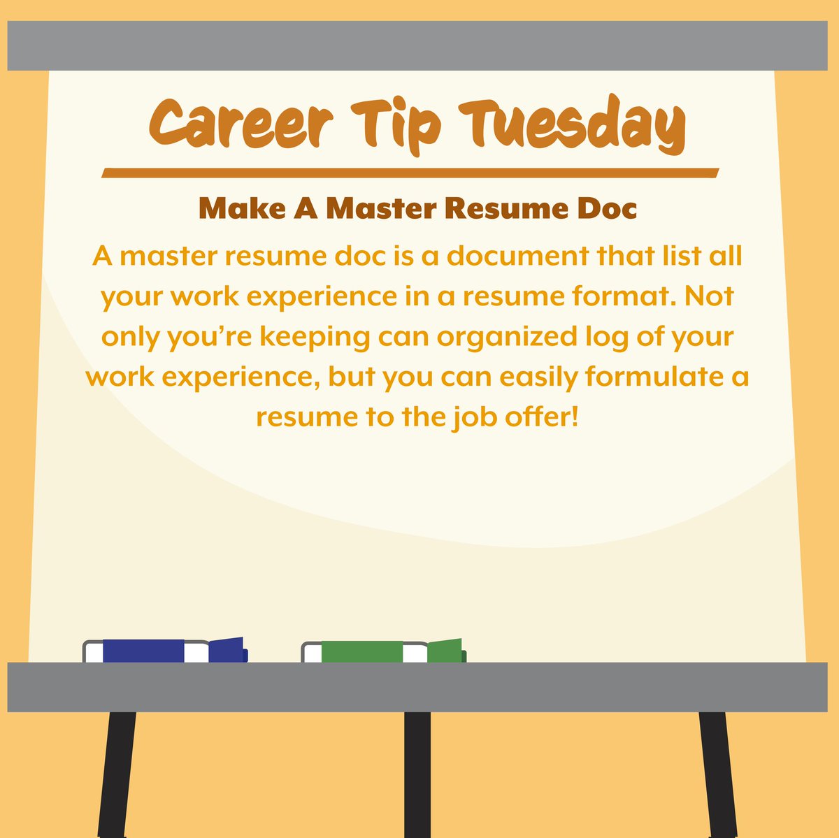 CIACareer's tweet photo. #CIA_CareerTipTuesday 

Keeping log of your experience is important! This way you can easily highlight experience that best relevant to the job you're applying to! https://t.co/7x3h3gHuXL