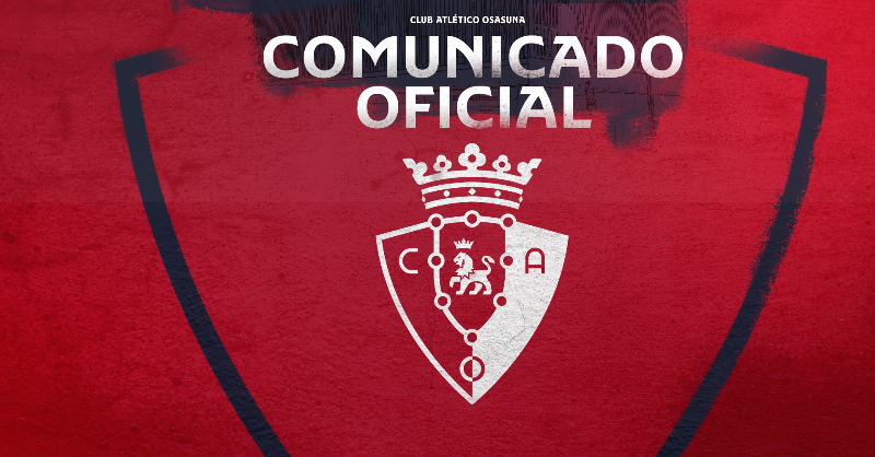 Osasuna's tweet photo. COMUNICADO OFICIAL | #Osasuna condena los graves incidentes causados por ultras visitantes en Pamplona.