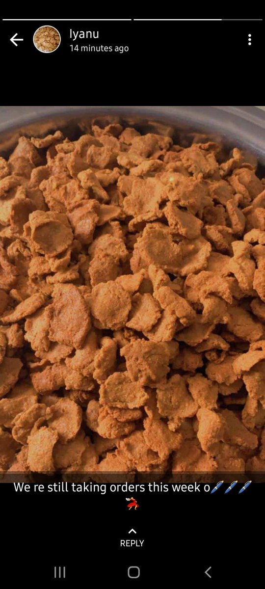 Fiwum1's tweet photo. Niger state #kulikuli for sale...location is #ibadan... #09034221096 #fiwumcateringservices..
Wholesale deals available.. #tasty #crunchy #delicious #partysnack https://t.co/9BdoBTAK4f