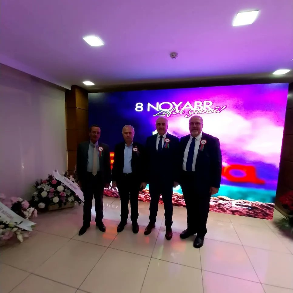 Azerbaycan Büyükelçiliğinin Ankara Kara Harp Okulu'nda 8 Kasım Azerbaycan Zafer Günü etkinliğinde Azerbaycan Büyükelçiliğinin daveti üzerine Azaflı Hukuk ve Danışmanlık'ın kurucusu Av. Arzuman AZAFLI ile davete katılım sağlanmıştır.