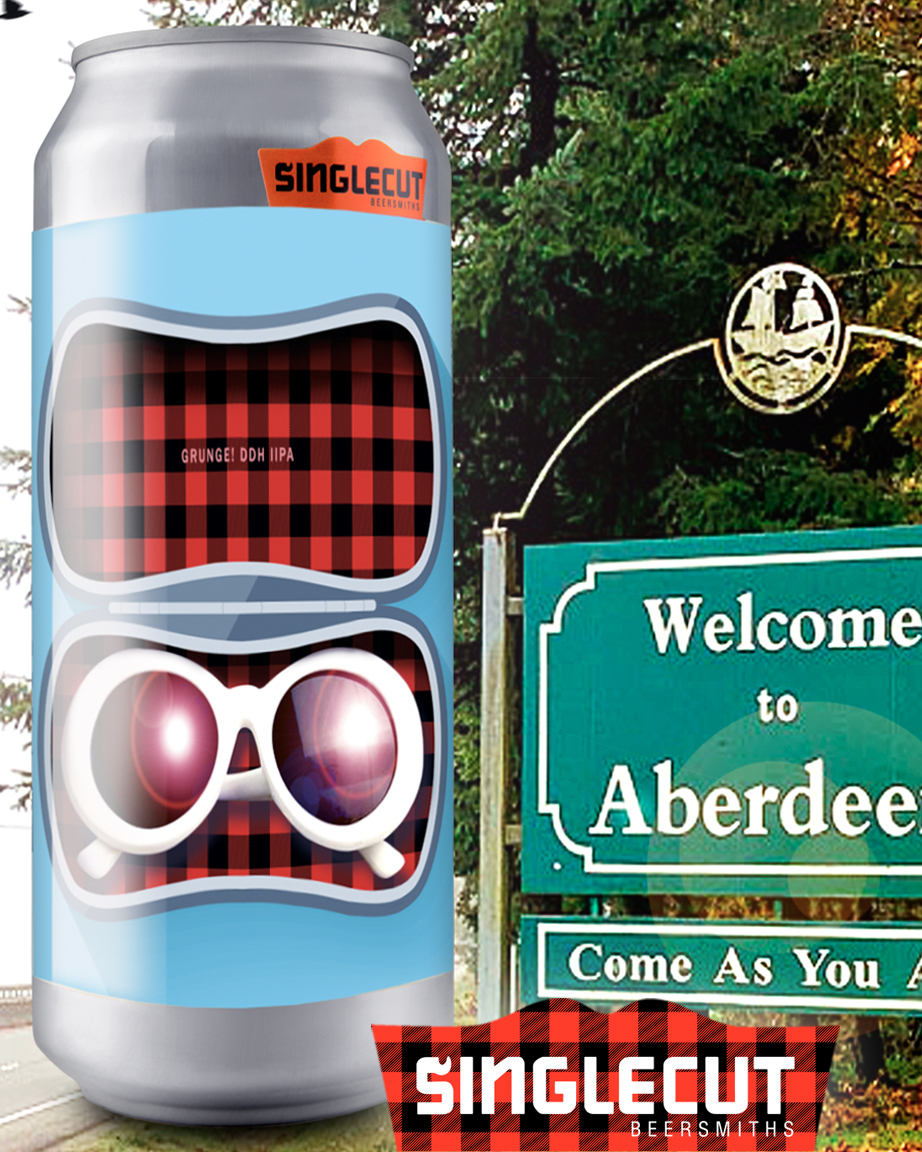 This Thursday- Come As You Are 👓

GRUNGE Double Dry-Hopped IIPA is back and bringing a touch of loudQUIETloud to your fridge.

#DrinkLoud
