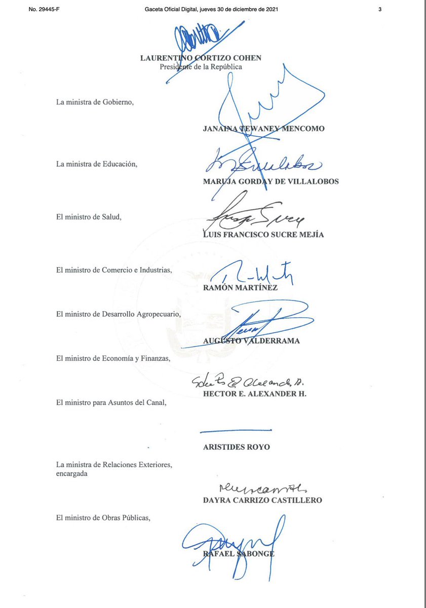 Chanabassarah's tweet photo. PANAMÁ

Fallo No. 1225-22 de la Corte Suprema Justicia de Panamá hace mención de la Resolución No. 129 que prohibió la inoculación contra COVID 19 en Panamá desde Enero 1, 22

Personal médico administrando vacunas están en desacato de un Orden. No caiga en desacato https://t.co/i64DQzA7M5