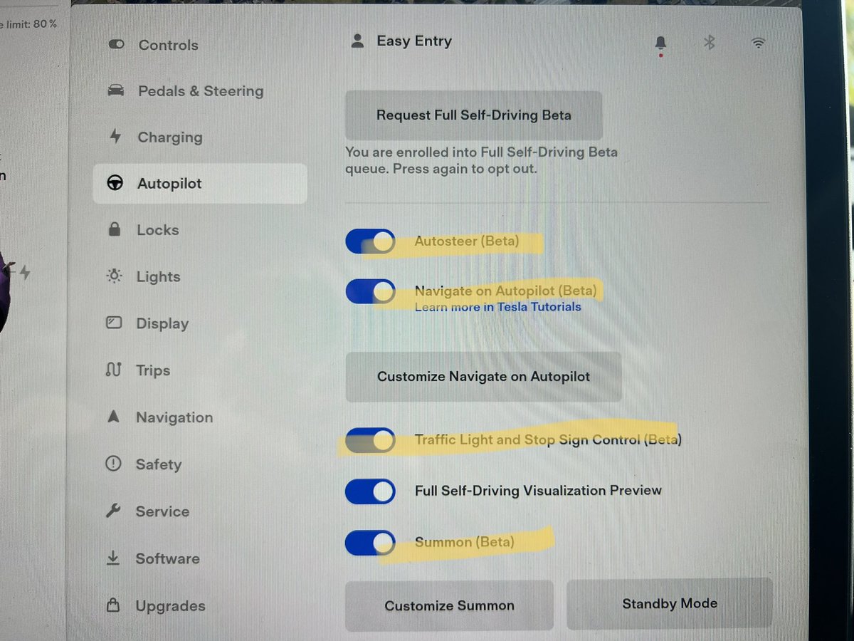 vin_wiesel's tweet photo. @JasonSchomburg @PhntmBrakeKing @Tesla You’d be correct if you weren’t wrong. I have Enhanced AP and wasn’t selected for anything. Regular autopilot is still beta and comes on every car, too. https://t.co/eU1hC3IQ0j