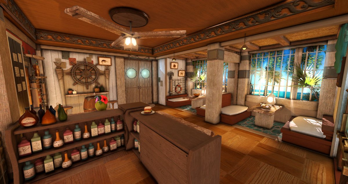 "The Fish Shack Diner" 🐟

[Small]
Elemental - Atomos | Empyreum - W1 - P25
#HousingEden 
#FF14housing 
#FF14ハウジング