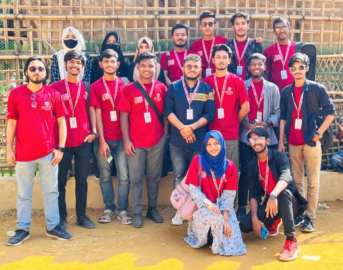 LeoArifulIslam's tweet photo. Today I have visited our yasid programme in the Rohingya camp. I met Rohingya children adolescent, heard their story and very glad to see @YASID16610448 contribution in mental health. https://t.co/KKMNcDzfeI