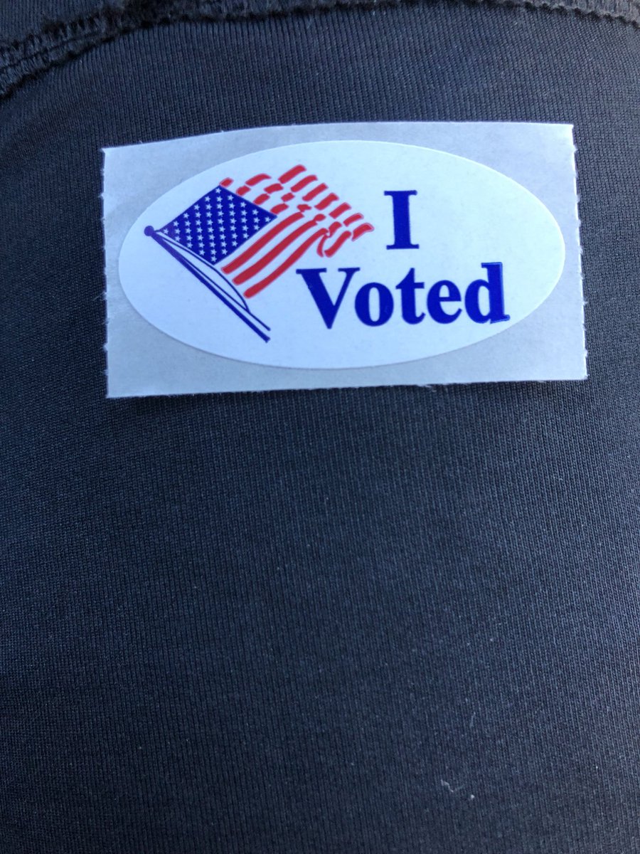 I Voted!! Did you do your part?

#getoutandvote