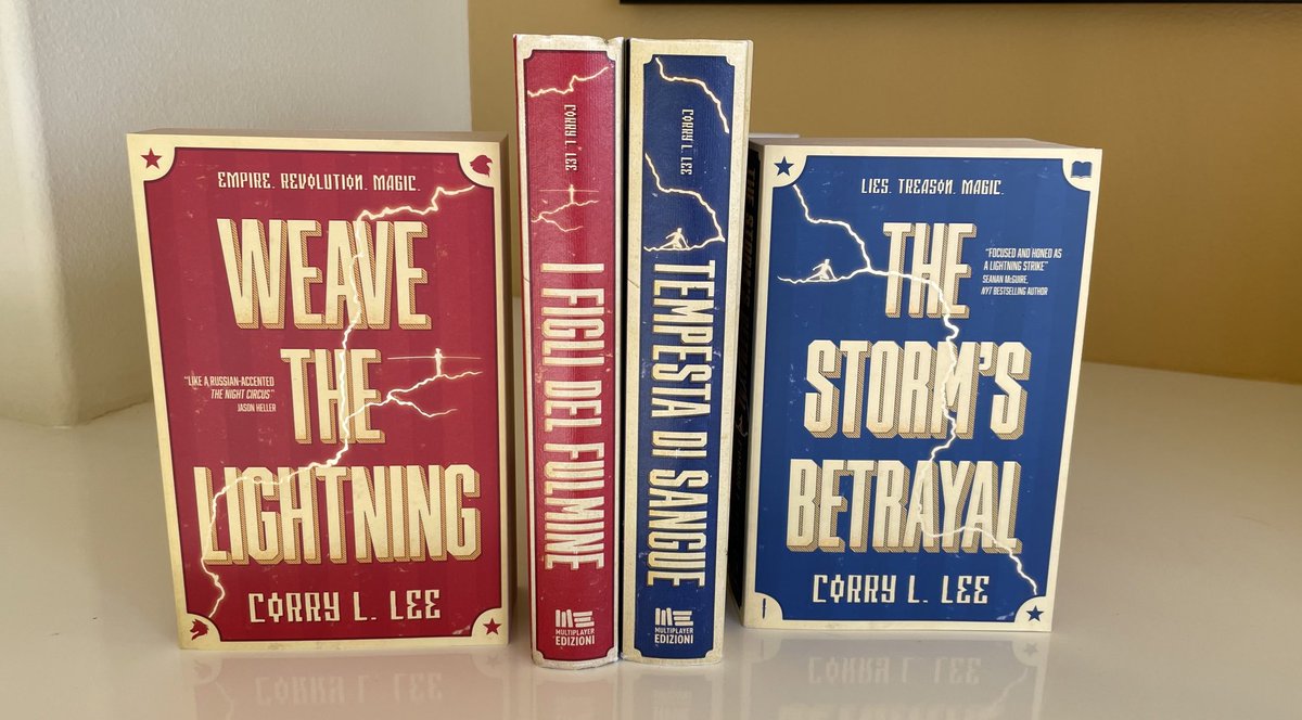 The Italian version of The Storm’s Betrayal is out! ⚡️ Check out these lovely Italian big siblings 😁🇮🇹