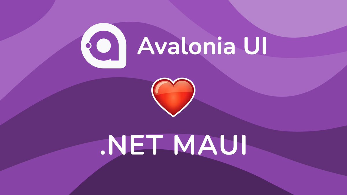 #dotnetmaui developers are in for a treat today! Watch our session at #dotnetconf to see why we're so excited. Only 3.5 hours to go! 🎉🎉🎉

youtube.com/watch?v=qcZSr2…