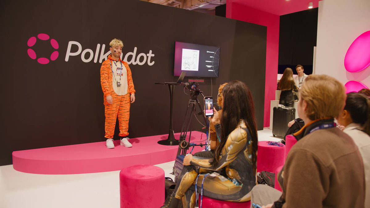 727_ventures's tweet photo. #Polkadot brings the future of the #web3 to the @WebSummit
 
- 6 key Polkadot companies (@727_ventures @ExosamaNFT @Kiltprotocol @t3rn_io @gear_techs @dedali_io)
- biggest blockchain booth &amp; 15k+ visitors wait for adoption
- 51 digital screens in Lisbon 

#Polkadot_in_Lisbon https://t.co/TyleQYyFCI