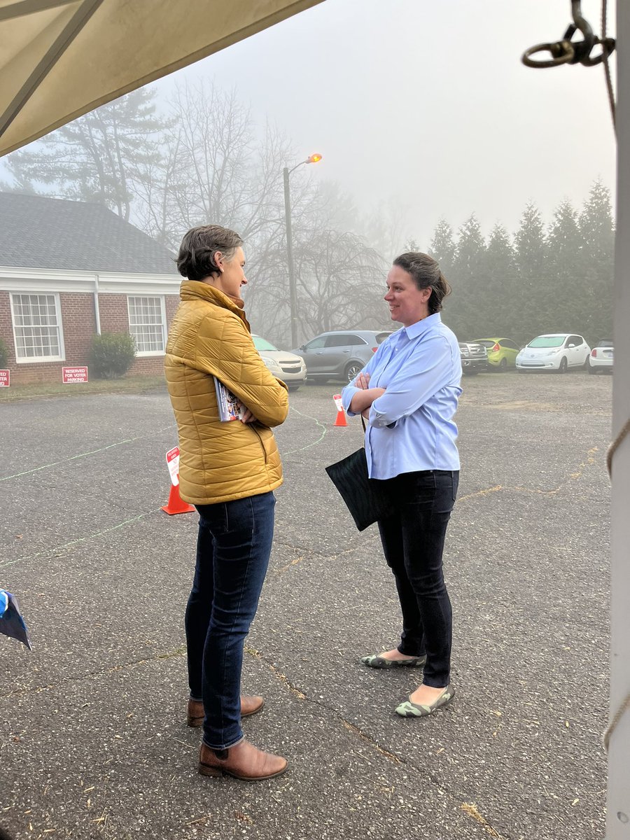 A beautiful day here in WNC and wow are folks are turning out - polls are open until 7:30 PM, get out there y’all