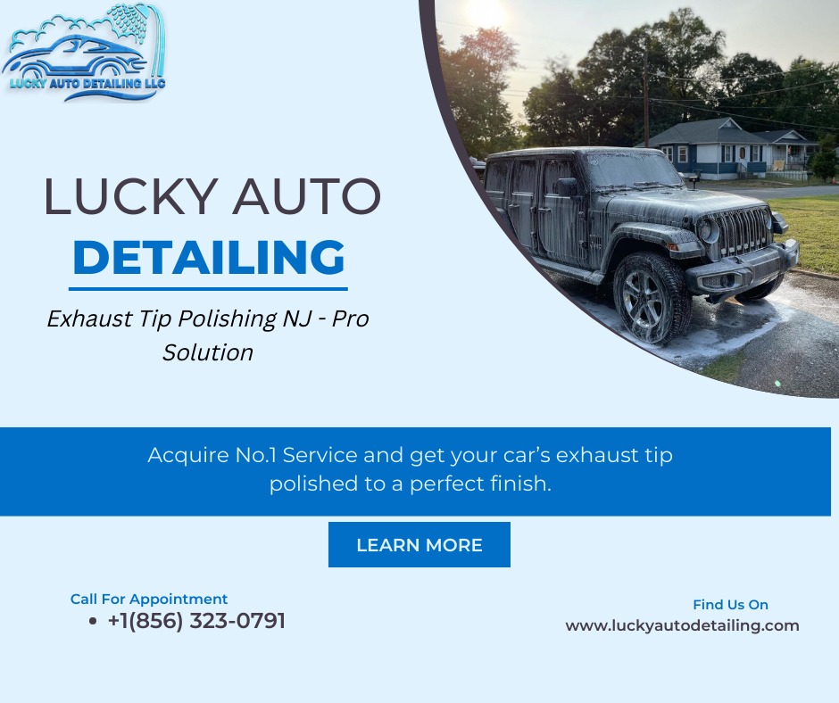 Exhaust Tip Polishing NJ- Pro Solution
Acquire No.1 service and get your car's polished to a perfect finish.

#carcleaning #carwashing #autodetailing #detailersofinstagram #cardetailing #exteriordetail #foamwash #tirepolish #headlightrestoration   #odorremoval #ford #Audi  #BMWM