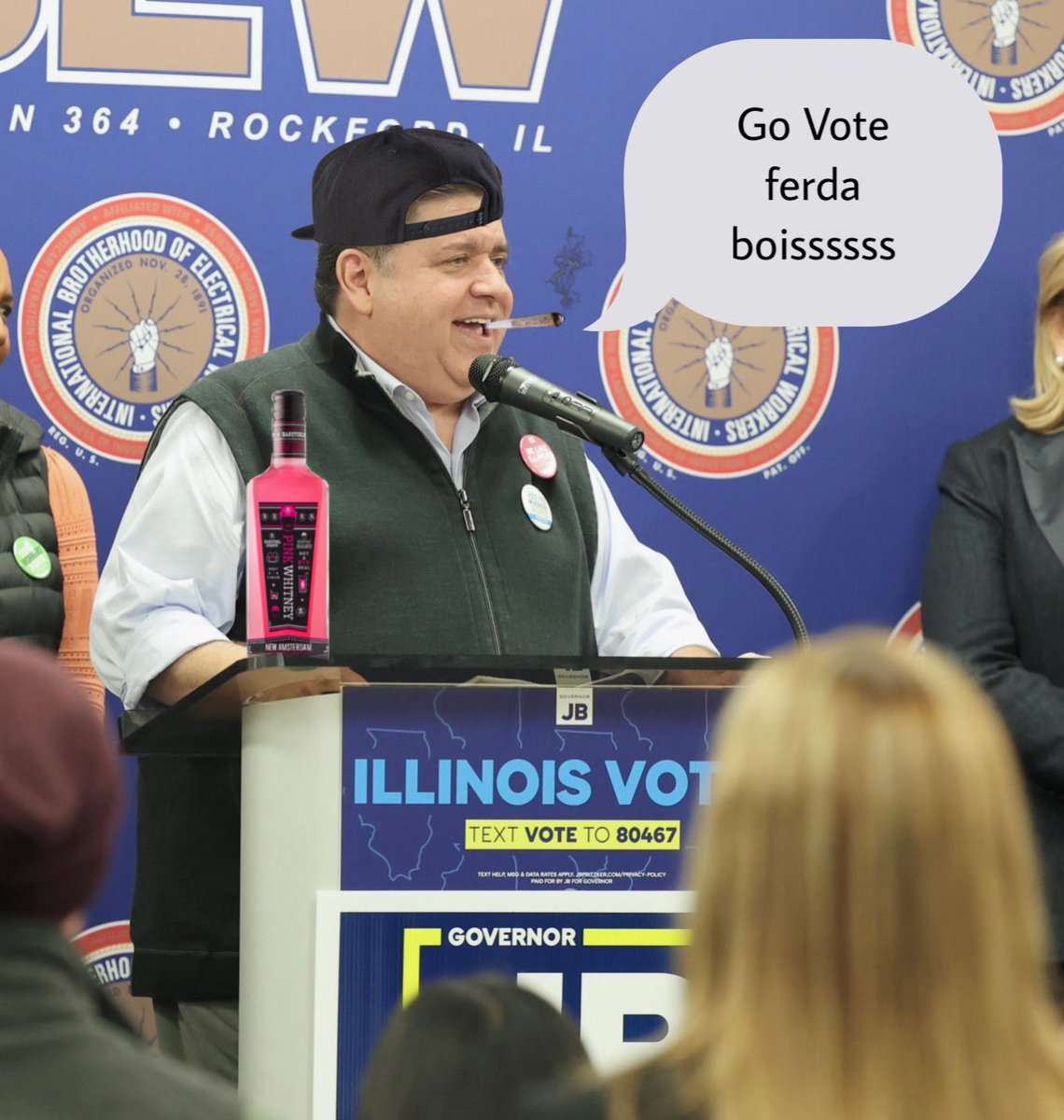 frats4pritzker's tweet image. POLLS ARE OPEN TIL 7pm! Continuing Democracy and Progressivism is lit.