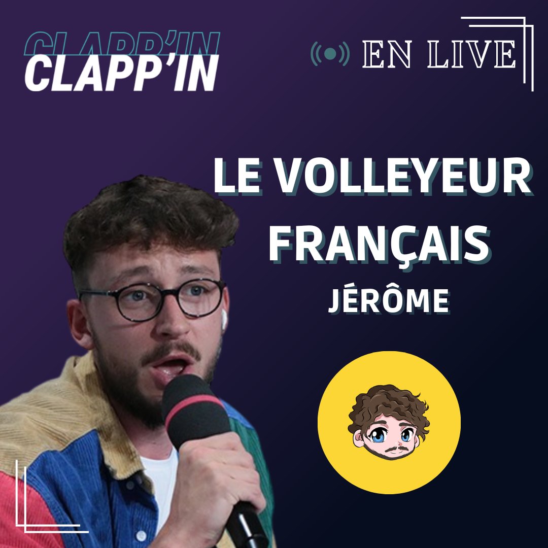 clapping_off's tweet photo. 👐𝐂𝐋𝐀𝐏𝐏'𝐈𝐍👐

🔥Nous sommes en live avec @levolleyeurfr !

Retrouvez-nous sur 𝐘𝐨𝐮𝐭𝐮𝐛𝐞, 𝐓𝐰𝐢𝐭𝐜𝐡 &amp; 𝐂𝐥𝐚𝐩𝐩𝐢𝐧𝐠 𝐓𝐕 !

YTB : https://t.co/Q0yoS2AhEP
TW : https://t.co/ZtZsfYcUNw
CLPTV : https://t.co/FuLXusNH5Q

👋À tout de suite https://t.co/XcsH1i1yxv