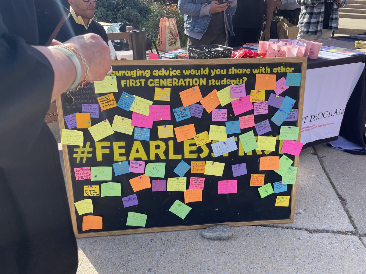 ugstumd's tweet image. Gorgeous day to celebrate #FearlessFirst #CelebrateFirstGen #Terps with ⁦@AAP_UMD⁩ (stop by Stamp until 2 pm)