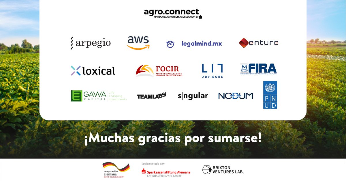 ConnectAgro's tweet photo. ¡2 días para el #DemoDay!

🗓 10 de noviembre | 10:00 A.M. 
👉 https://t.co/fPb3cKbtwq 

Agradecemos a nuestros benefit partners por impulsar esta iniciativa y apoyar a las startups en sus necesidades dentro del programa  🙌 https://t.co/XGY6yWpK1m