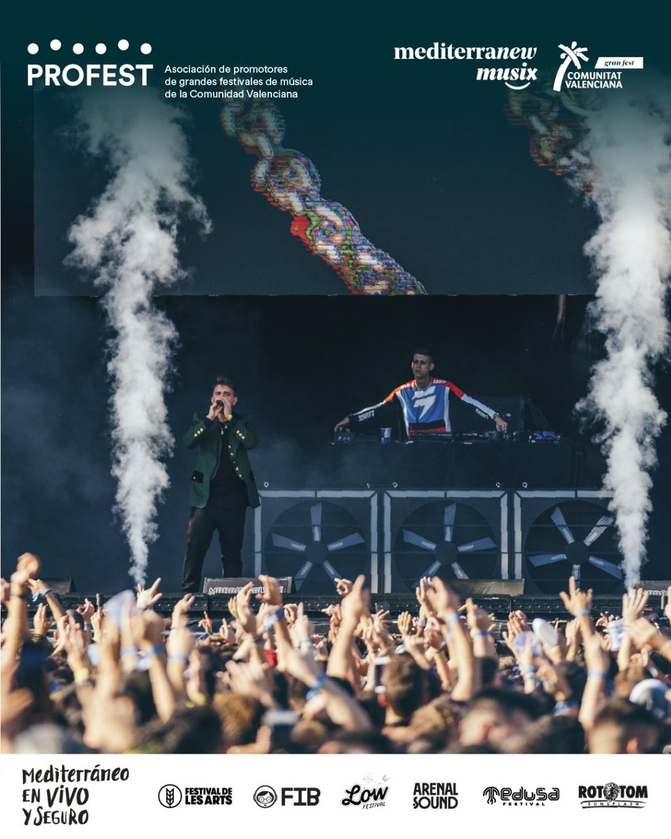 🔊💥 Ha sido un verano de locos en los que la emoción, la alegría por volver a estas juntos y la música han protagonizado cada minuto. La energía de los escenarios nos ha recargado las pilas para aguantar un invierno sin festivales. #MediterráneoEnVivoYSeguro