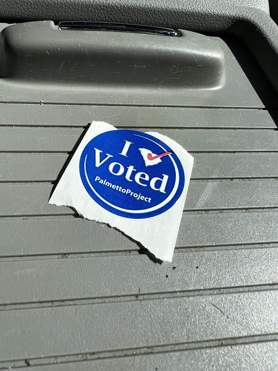 About to slap this on my shirt. Wherever you live, make sure you #Vote today.