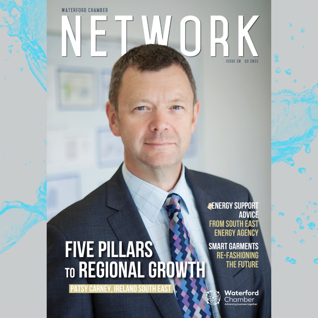 waterfordcc's tweet photo. The latest edition of our #NetworkMagazine is available to read online
& it's packed with inspirational stories and advice such as:
🔹Building the Pillars of a successful region
🔹Energy support advice
🔹Smart Garments & more...
READ NETWORK HERE: https://t.co/cXvdDKw9lQ https://t.co/l56JysBmlp