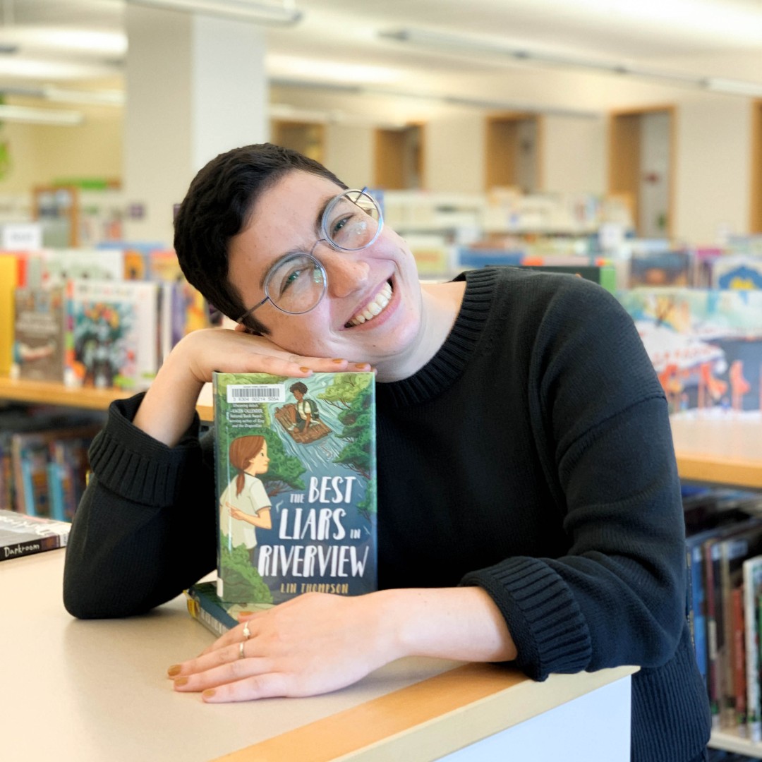 Once a month, WFPL hosts an afterschool book club for kids, spotlighting some favorite LGBTQIA+ chapter books. Borrow a copy of “The Best Liars in Riverview” by @lin__thompson and join us on 11/28! 

RAINBOW BOOK CLUB 🏳️‍🌈
MONDAY, 11/28 | 4 PM | GRADES 3 – 5
NO REGISTRATION