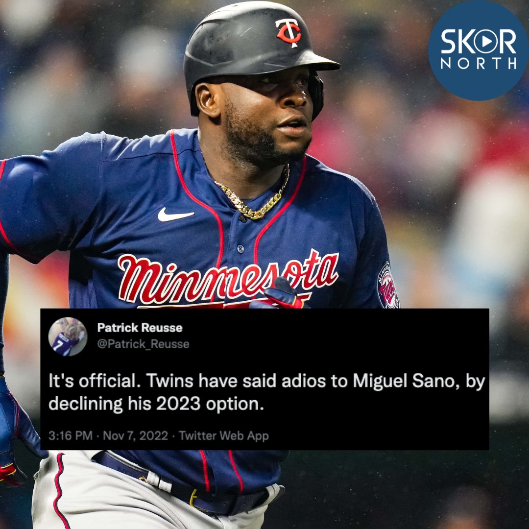 SKOR North on X: HE GONE: The Miguel Sano era with the #MNTwins