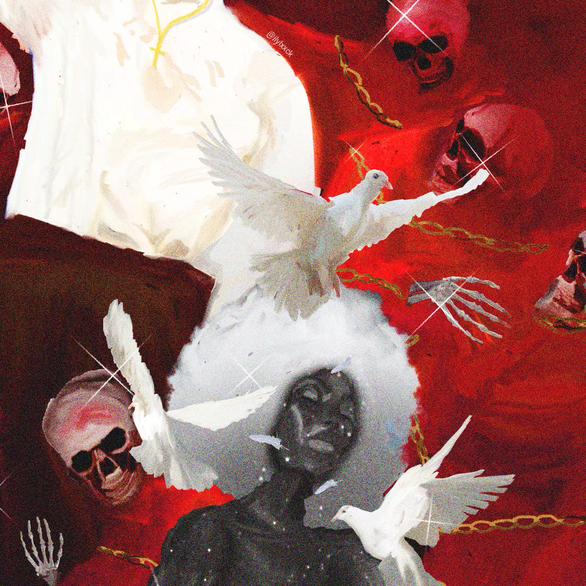 ilylxxck's tweet photo. MR.MORALE &amp; THE BIG STEPPERS - @kendricklamar

alternative cover inspired by the emotions and energies of his music. 

dispo sur ig : ilylxxck https://t.co/2rOQyfKQQZ