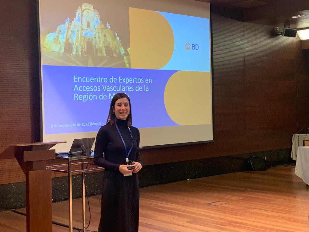 "La evidencia científica respalda el valor de los EIAV en la calidad y seguridad del paciente" <a href="/scabrerajaime/">Sandra Cabrera</a> #EIAVMurcia