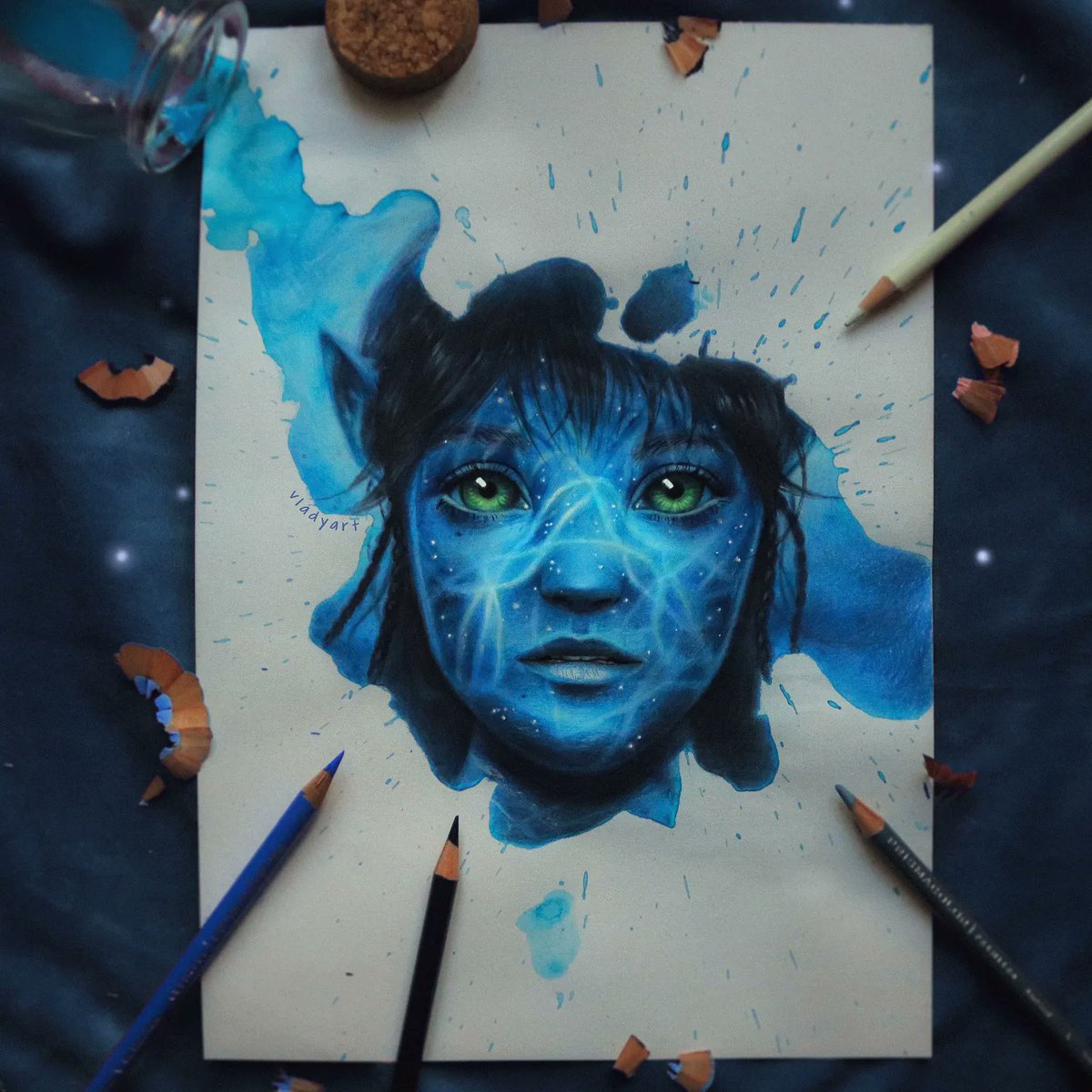 The Way of Water 💧 <a href="/officialavatar/">Avatar</a> #Avatar2 #art #drawing